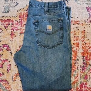 Carhartt Men's Relaxed Fit Blue Jeans